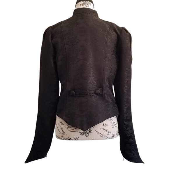 Lip Service — “Flower of Evil” Baroque Blazer (2003, Founder-Era Los Angeles) - Picture 6 of 8